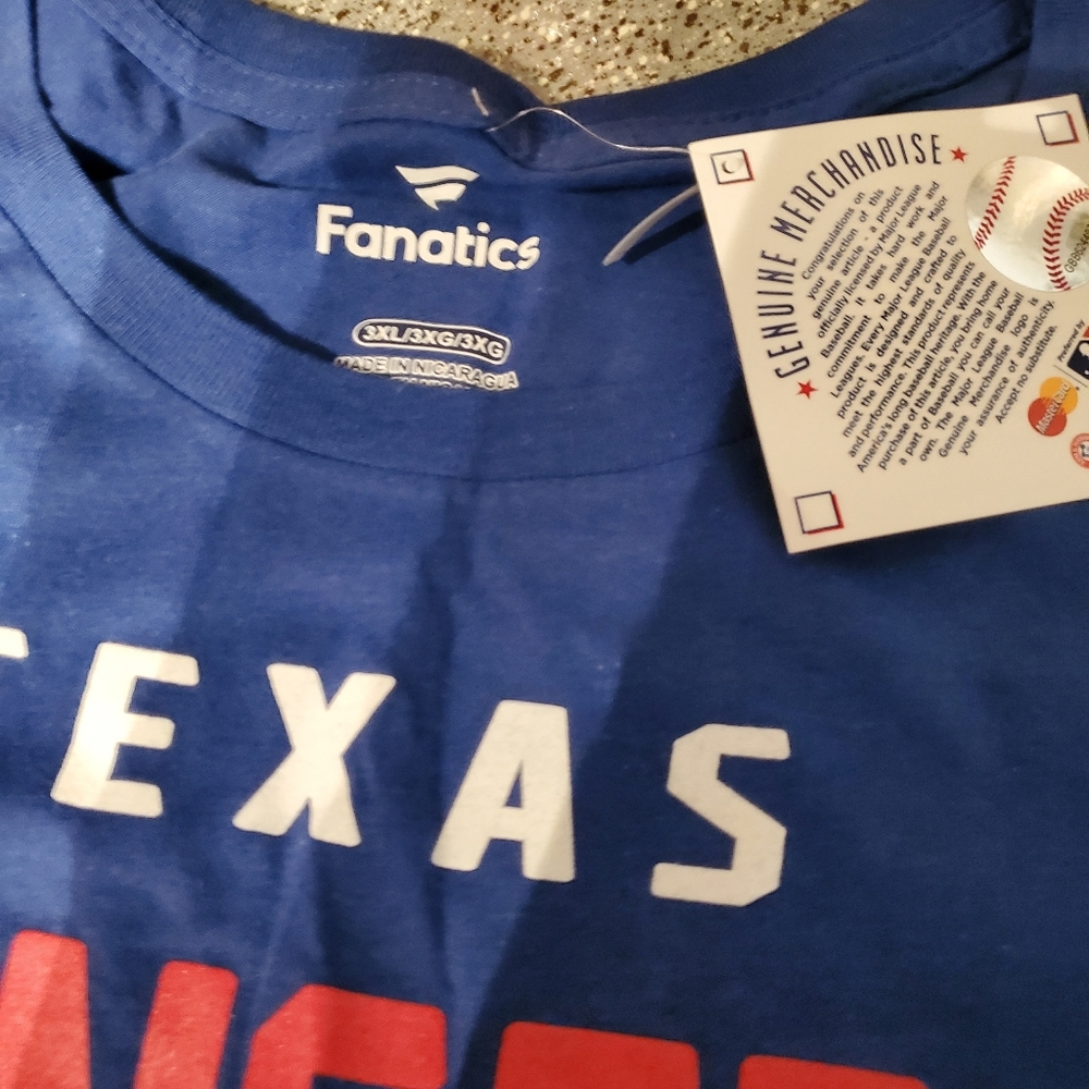 NWT TEXAS RANGERS TSHIRT